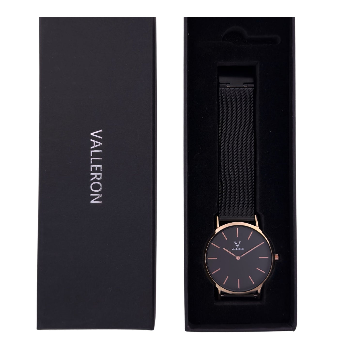 Rennes Black Rose Gold 40mm