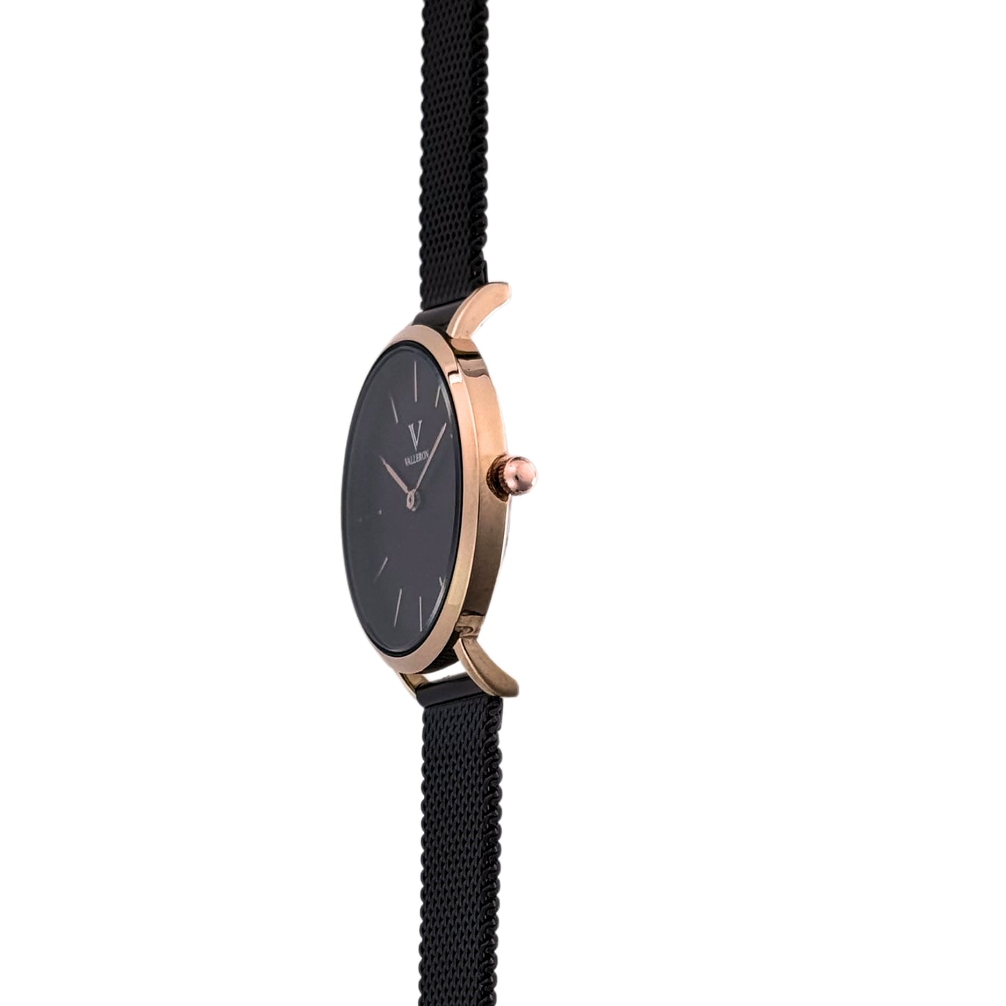 Rennes Black Rose Gold 32mm
