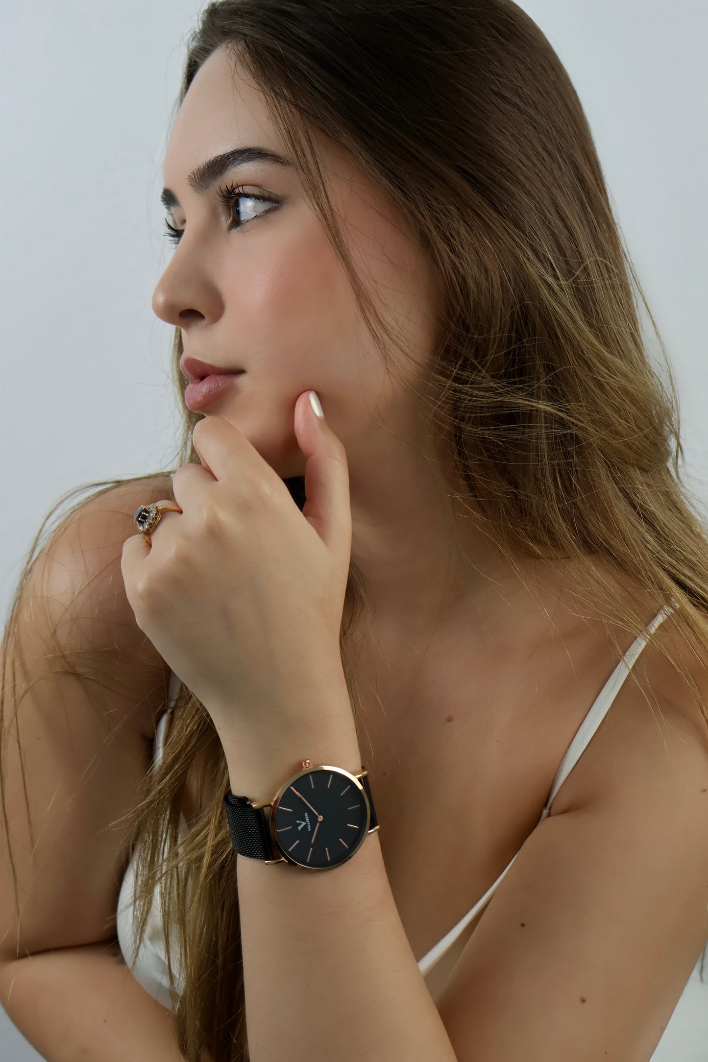 Rennes Black Rose Gold 40mm