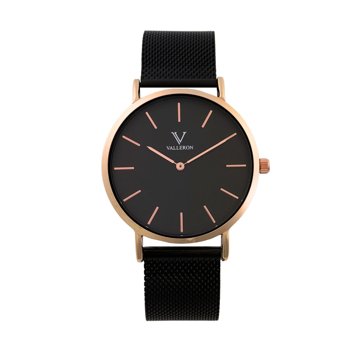 Rennes Black Rose Gold 40mm