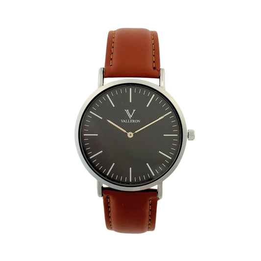 Montpellier Black Silver 40mm