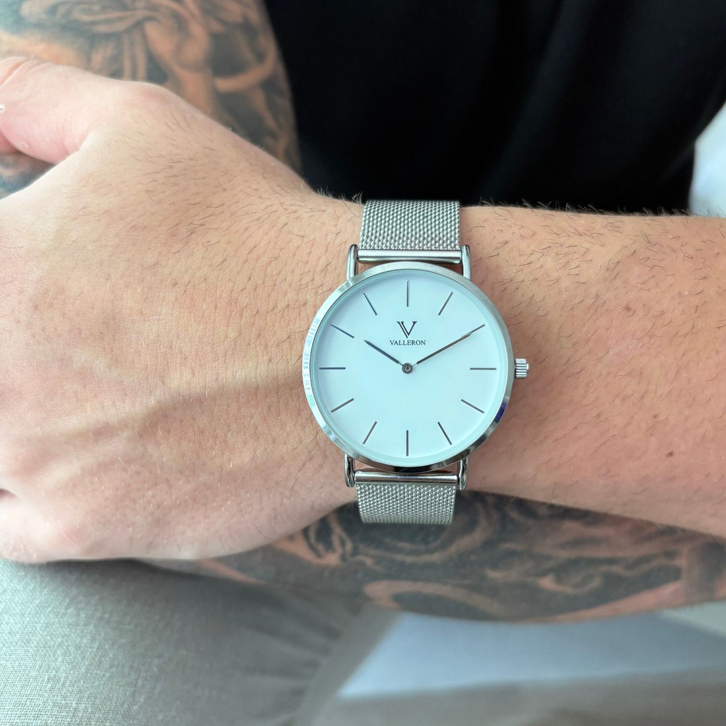 Bordeaux Silver 40mm