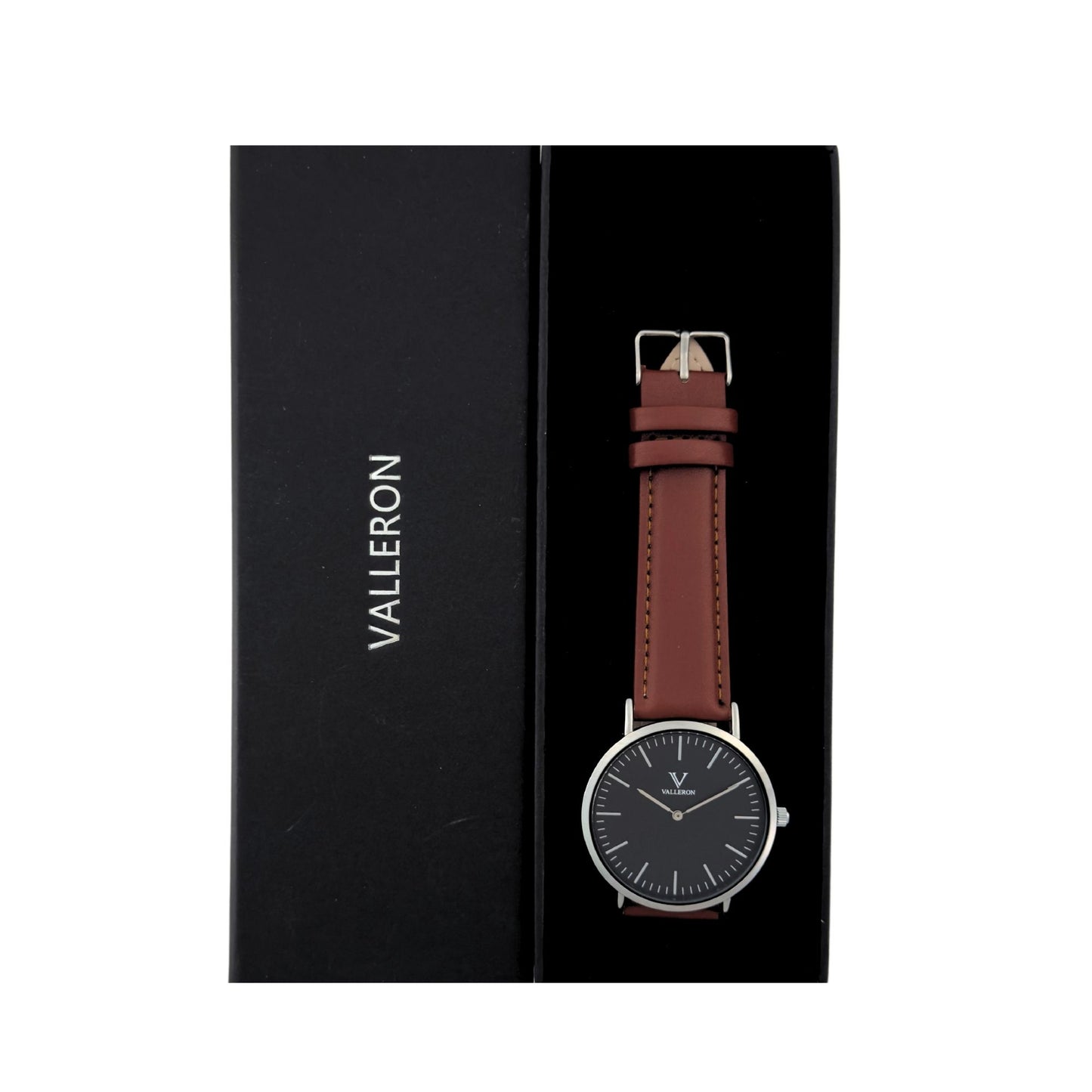 Montpellier Black Silver 40mm