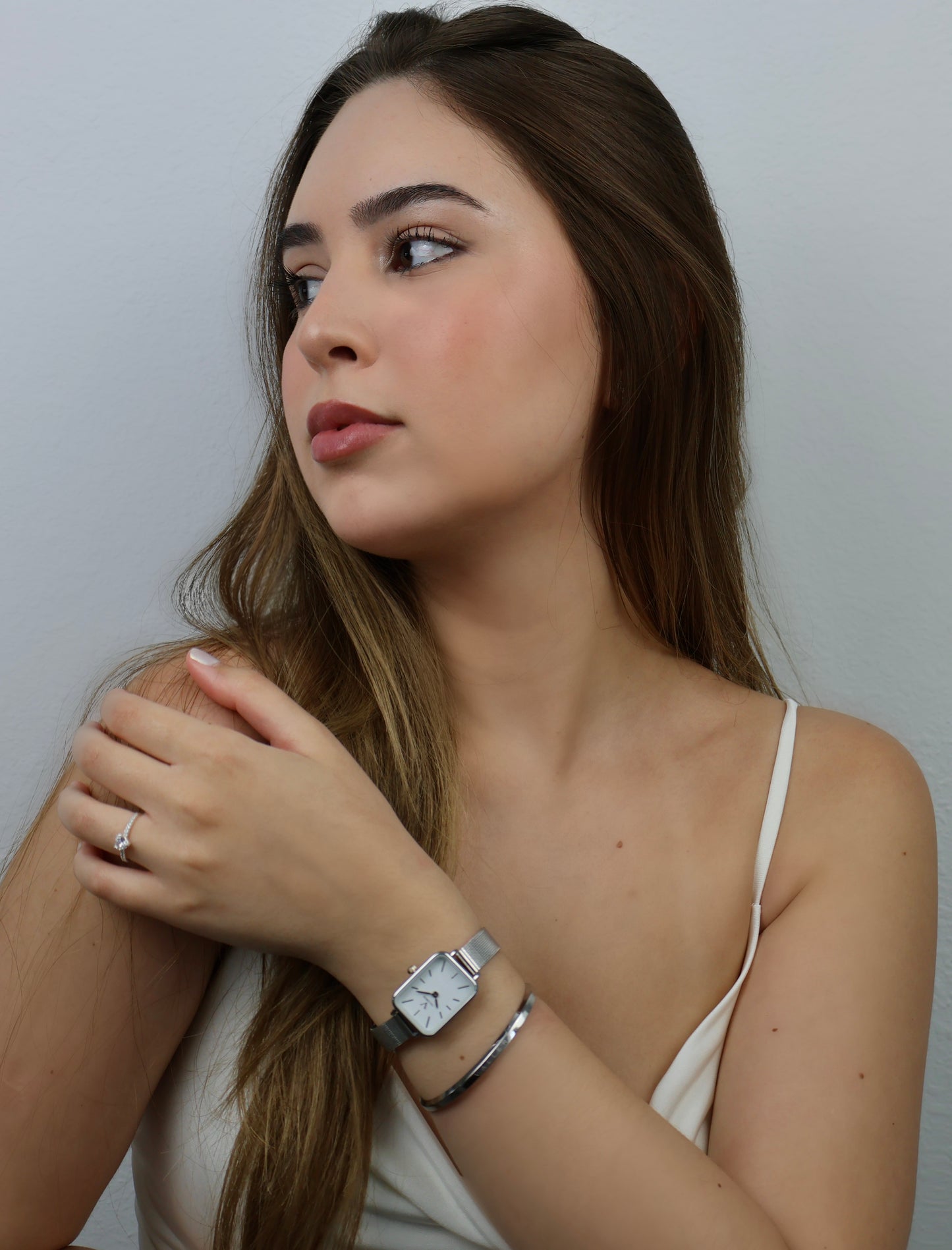 Nancy Square Silver