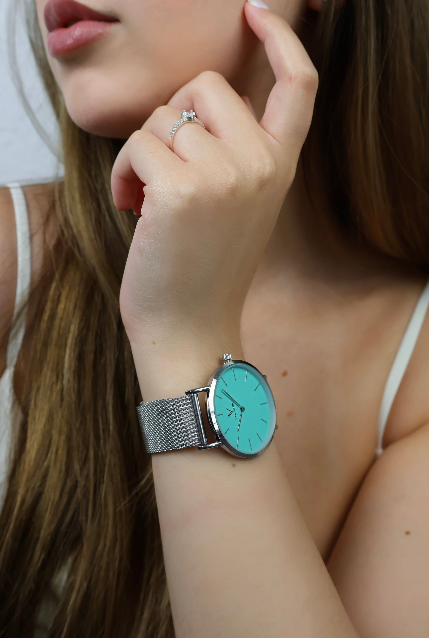 Toulouse Tiffany Blue Silver 40mm