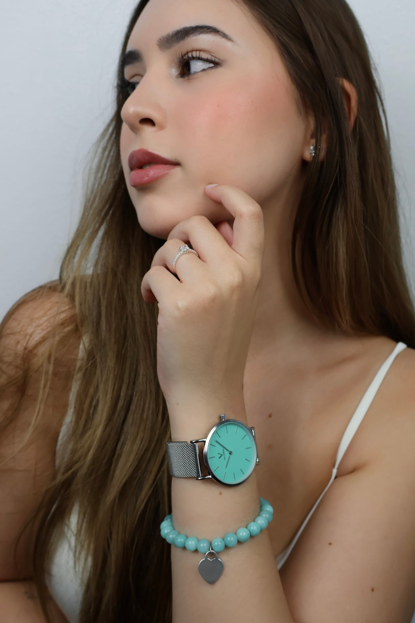 Toulouse Tiffany Blue Silver 40mm