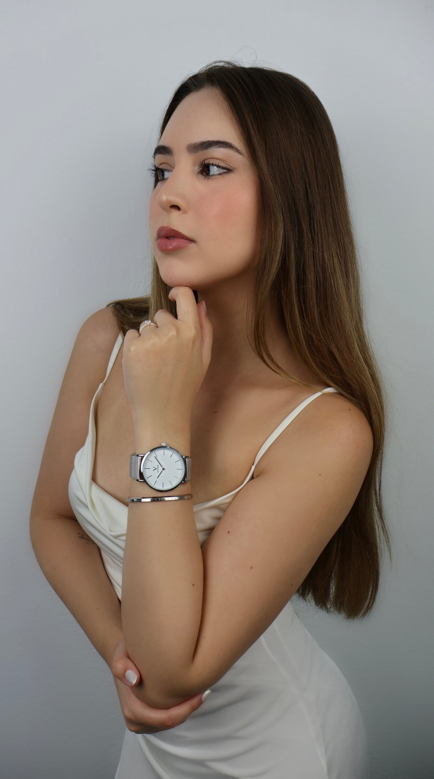 Bordeaux Silver 40mm