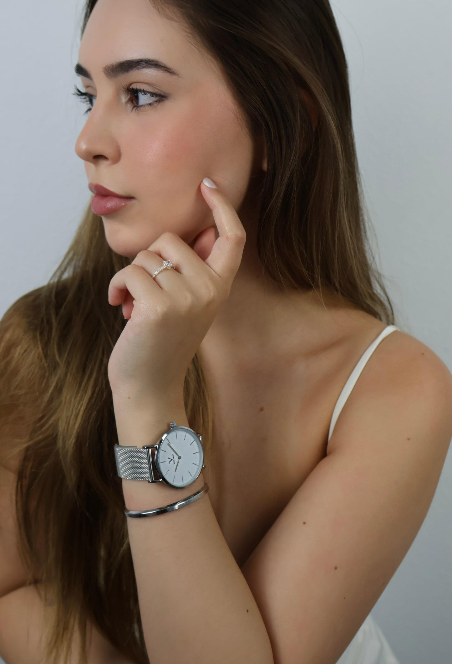Bordeaux Silver 40mm