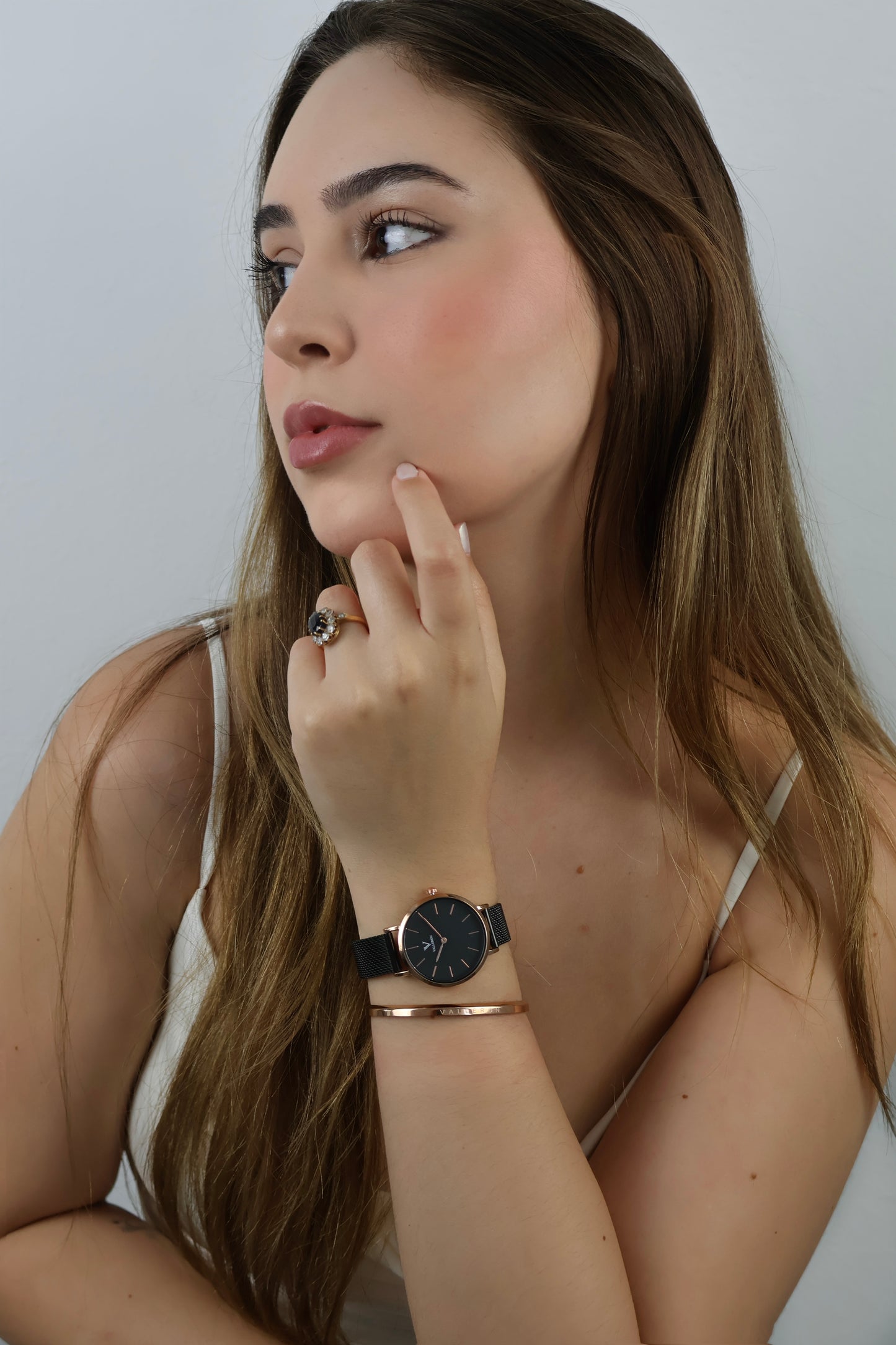 Rennes Black Rose Gold 32mm