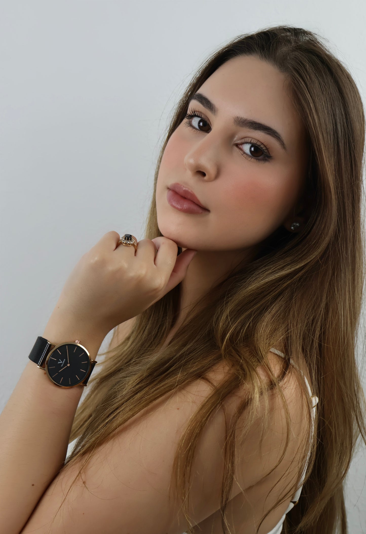 Rennes Black Rose Gold 40mm
