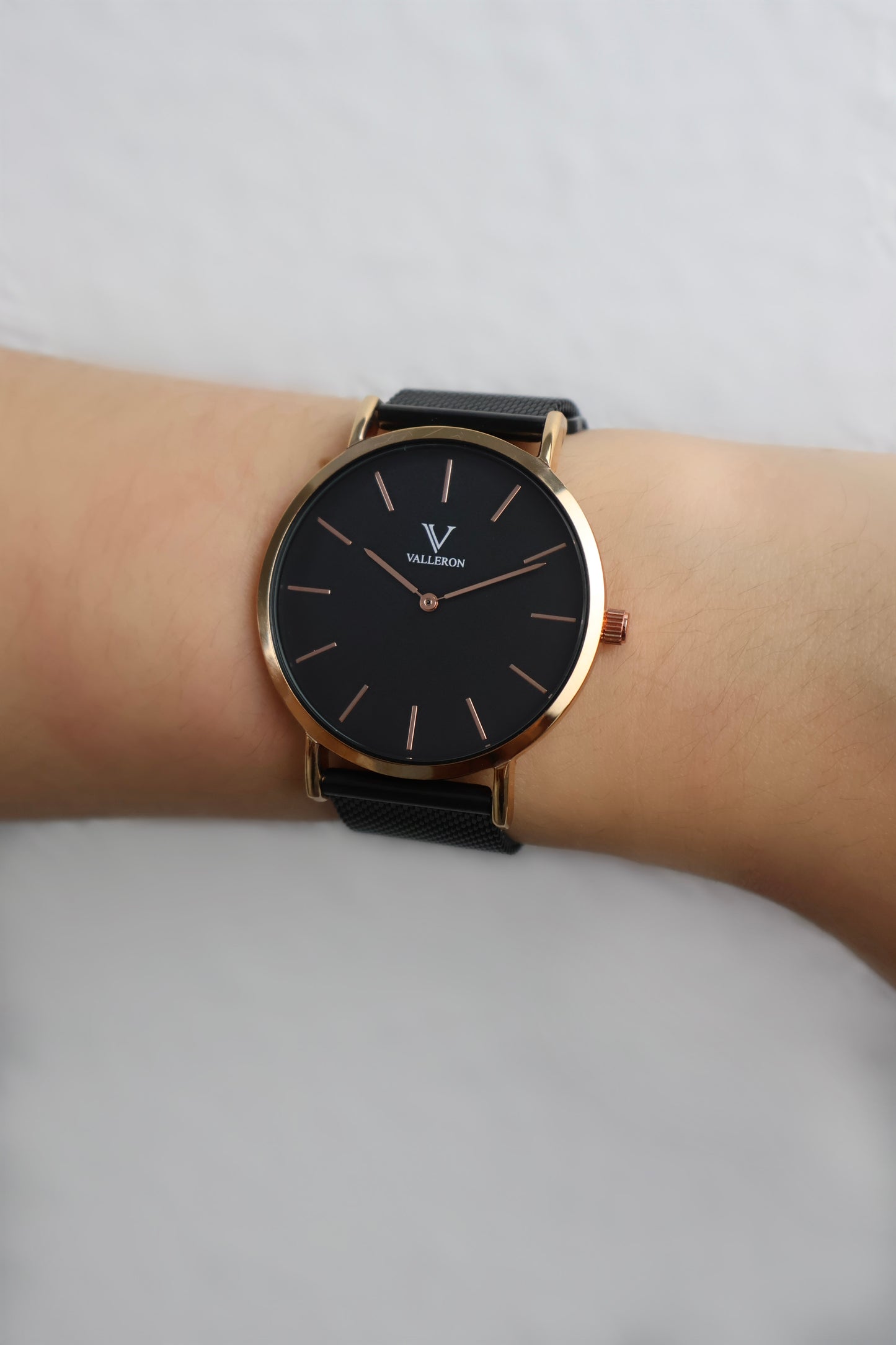 Rennes Black Rose Gold 40mm