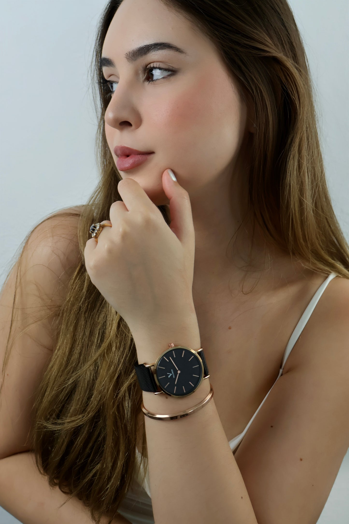 Rennes Black Rose Gold 40mm