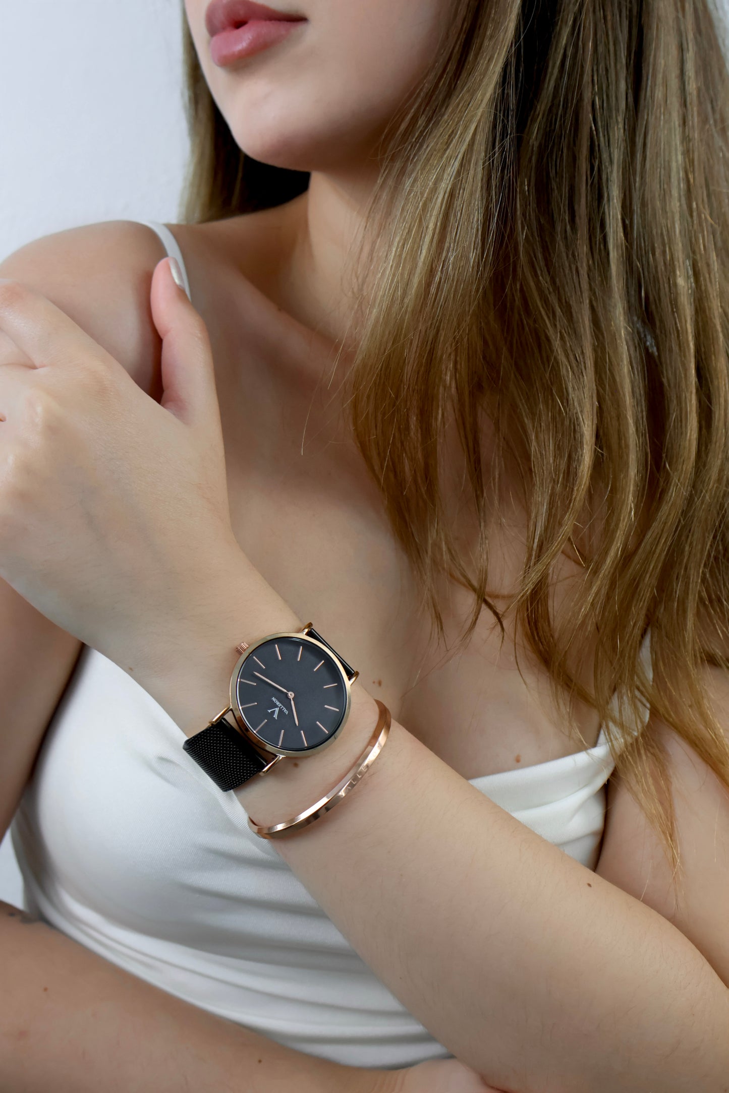 Rennes Black Rose Gold 40mm